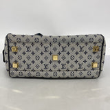 ★最終価格【6cc2840】ルイヴィトン ハンドバッグ モノグラム・ミニ ジョセフィーヌPM M92312 ブルー【中古】レディース