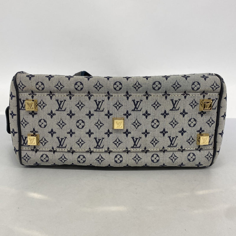 ★最終価格【6cc2840】ルイヴィトン ハンドバッグ モノグラム・ミニ ジョセフィーヌPM M92312 ブルー【中古】レディース