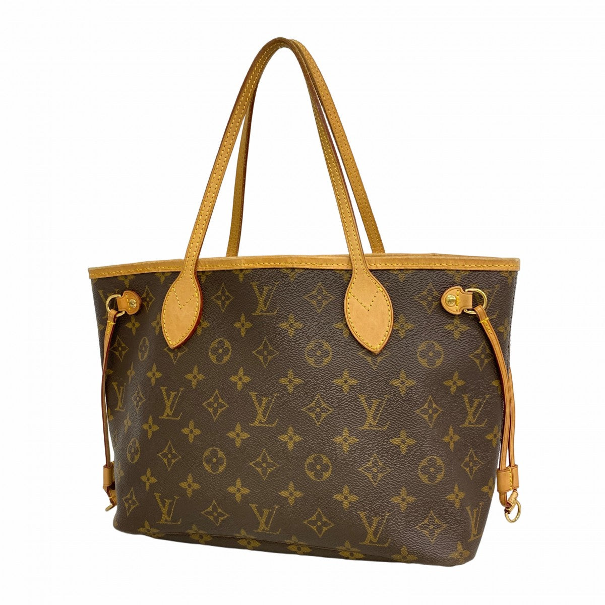 【6cc2848】ルイヴィトン トートバッグ モノグラム ネヴァーフルPM M40155 ブラウン【中古】レディース