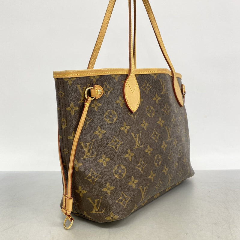 【6cc2848】ルイヴィトン トートバッグ モノグラム ネヴァーフルPM M40155 ブラウン【中古】レディース