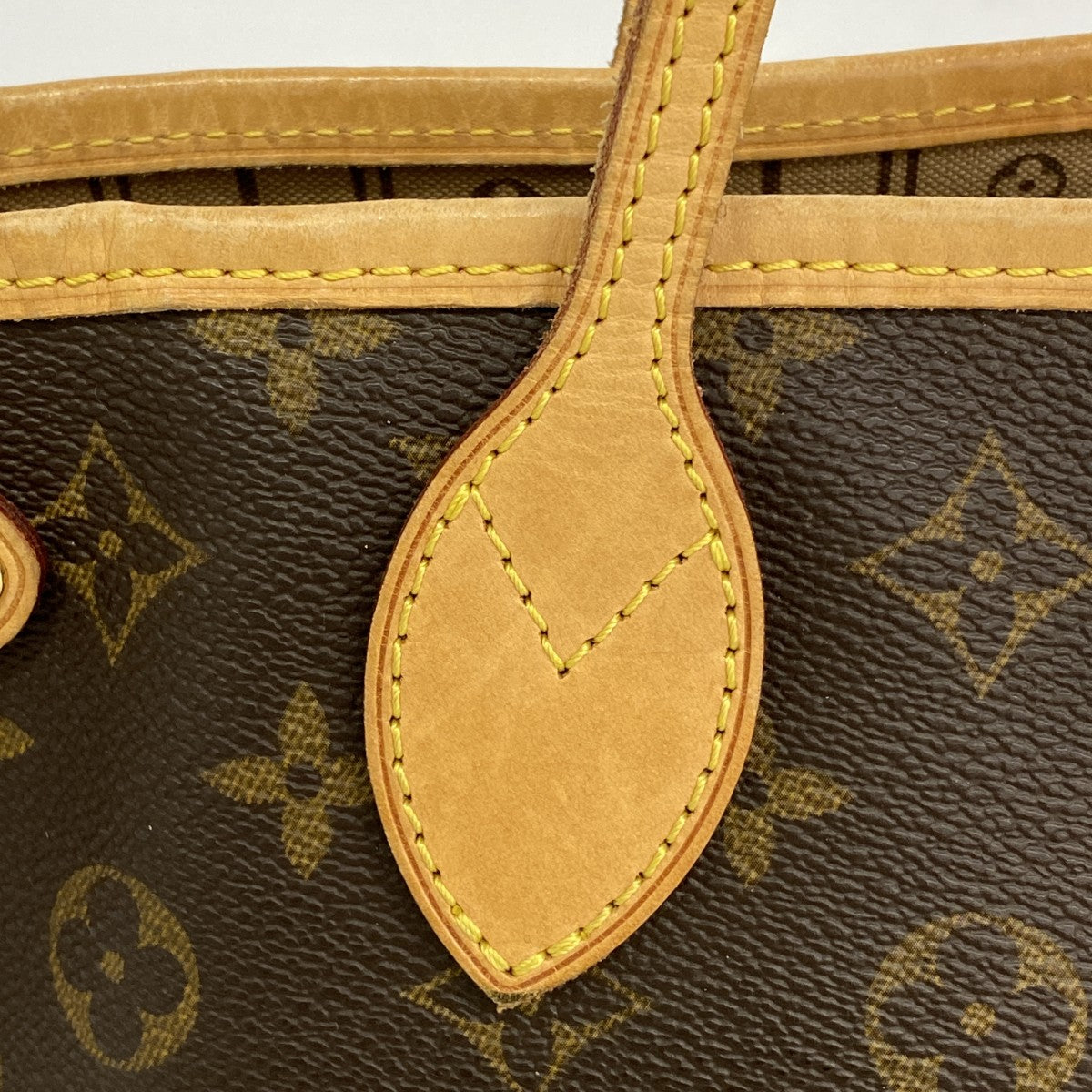 【6cc2848】ルイヴィトン トートバッグ モノグラム ネヴァーフルPM M40155 ブラウン【中古】レディース
