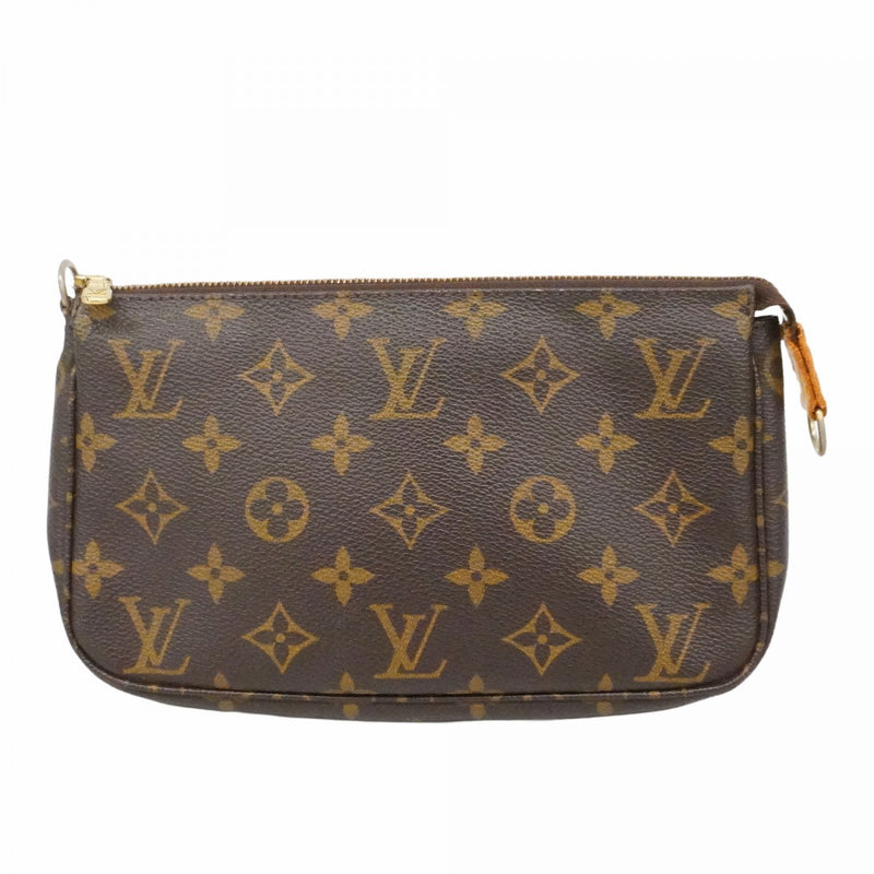 【6cc2904】ルイヴィトン ポーチ モノグラム ポシェットアクセソワール M51980 ブラウン【中古】レディース