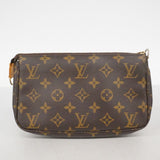 【6cc2904】ルイヴィトン ポーチ モノグラム ポシェットアクセソワール M51980 ブラウン【中古】レディース