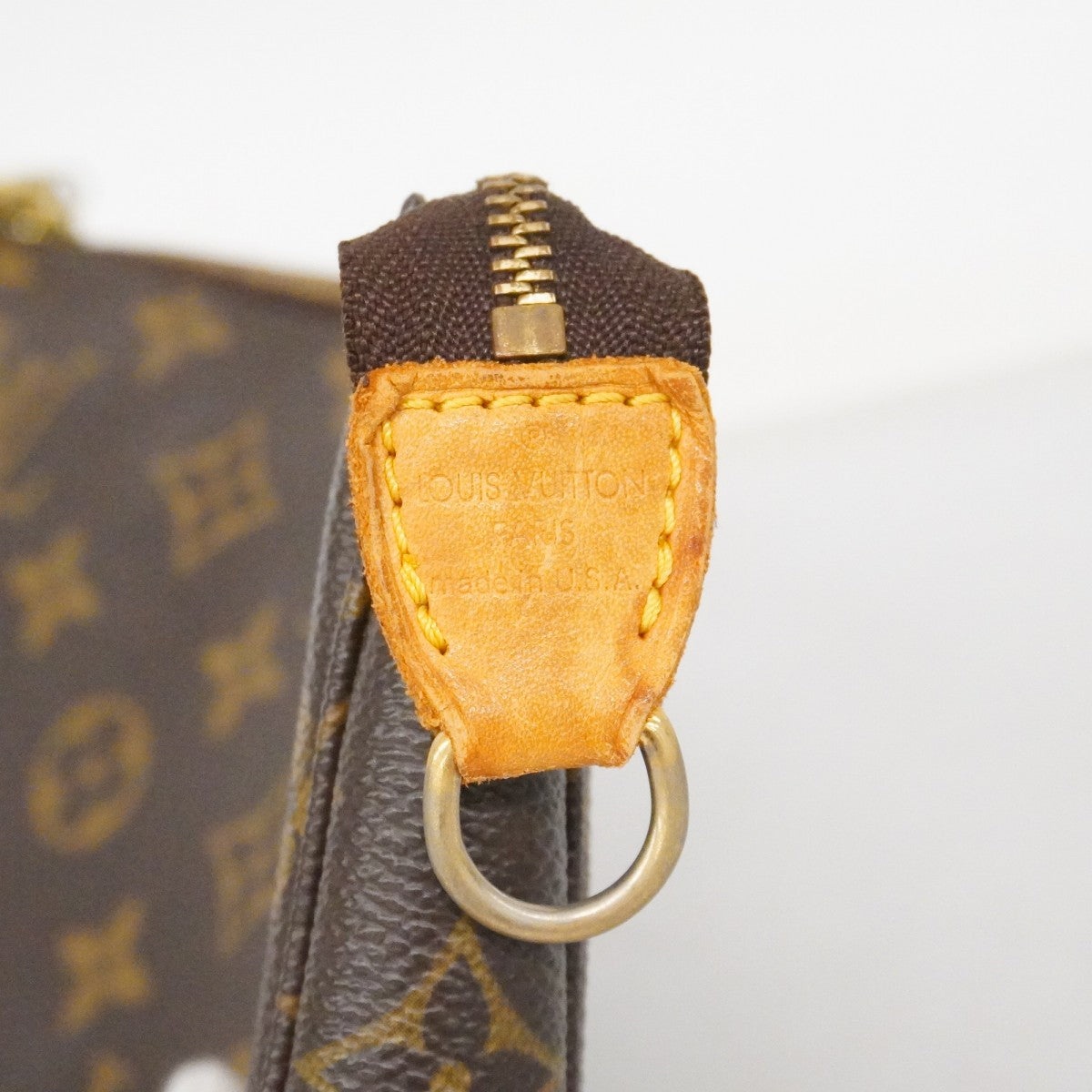 【6cc2904】ルイヴィトン ポーチ モノグラム ポシェットアクセソワール M51980 ブラウン【中古】レディース