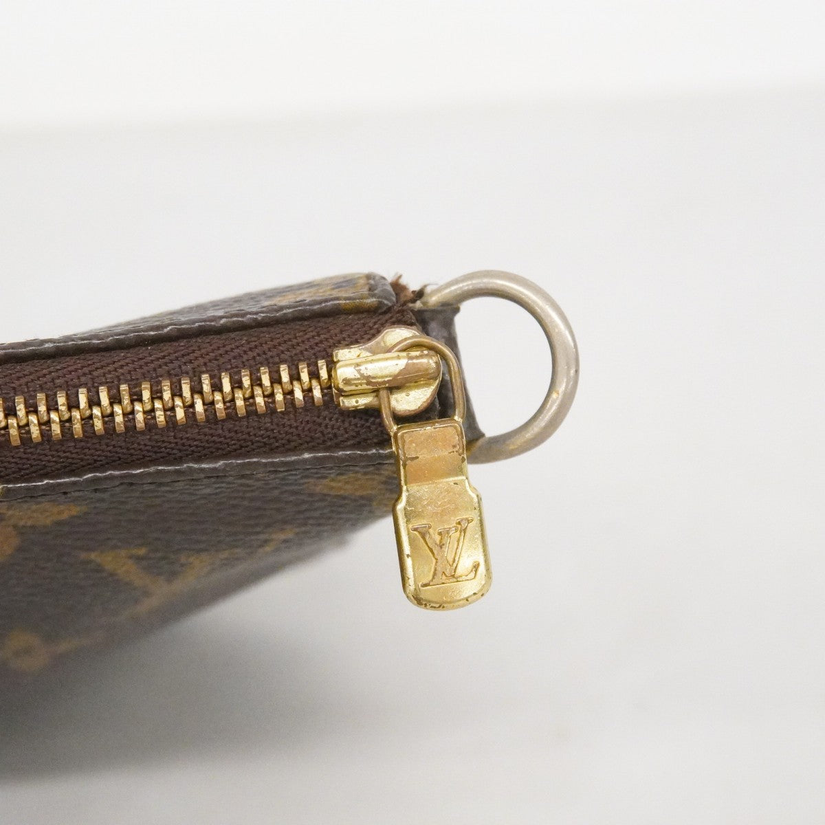 【6cc2904】ルイヴィトン ポーチ モノグラム ポシェットアクセソワール M51980 ブラウン【中古】レディース