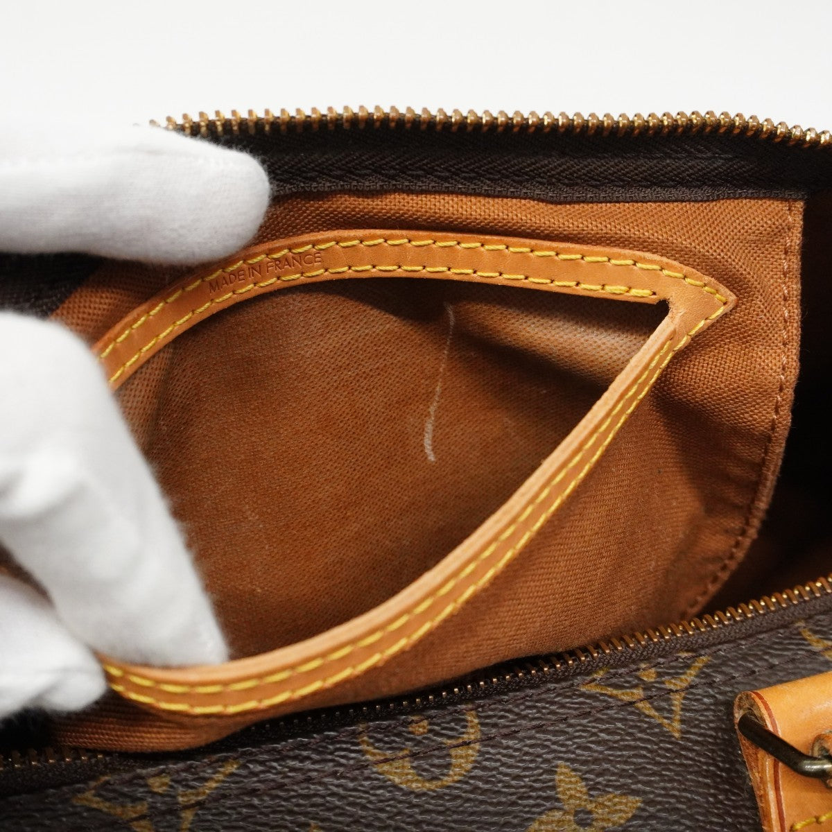 【6cc2922】ルイヴィトン ハンドバッグ モノグラム スピーディ35 M41107 ブラウン【中古】レディース