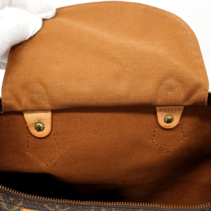 【6cc2922】ルイヴィトン ハンドバッグ モノグラム スピーディ35 M41107 ブラウン【中古】レディース