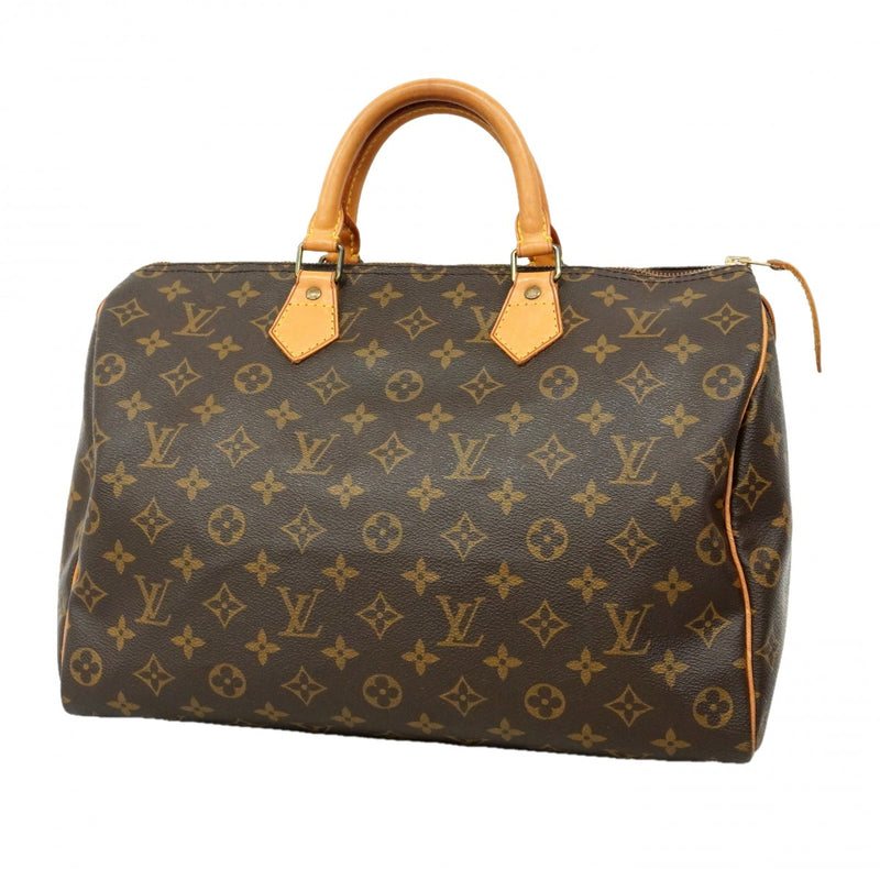 【6cc2922】ルイヴィトン ハンドバッグ モノグラム スピーディ35 M41107 ブラウン【中古】レディース