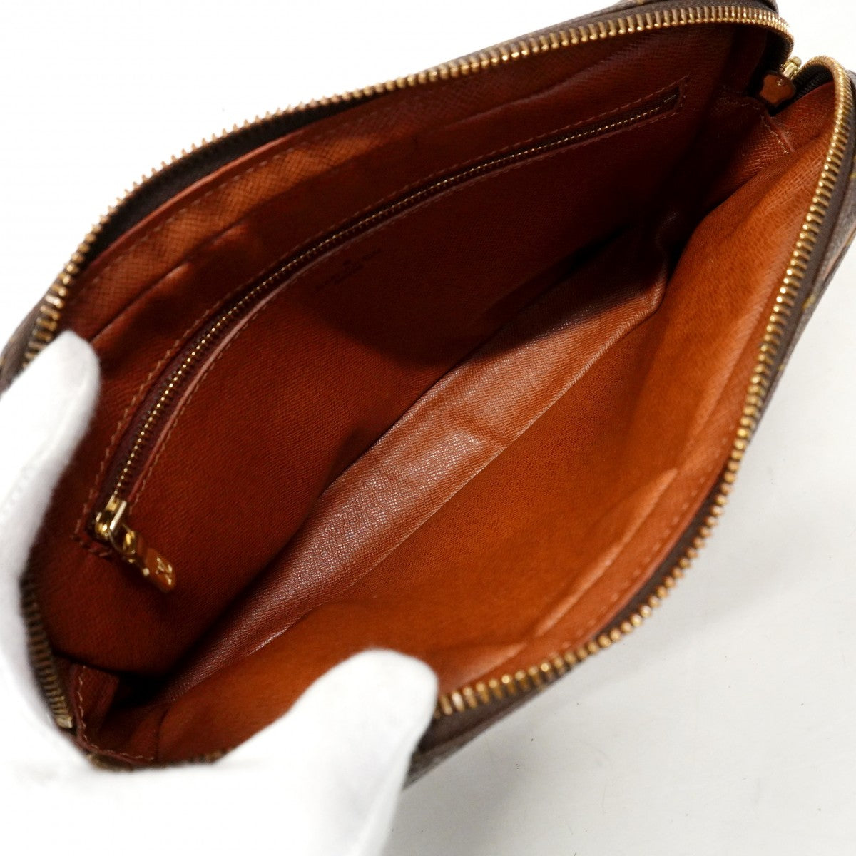 【6cc2924】ルイヴィトン クラッチバッグ モノグラム マルリードラゴンヌGM M51825 ブラウン【中古】メンズ