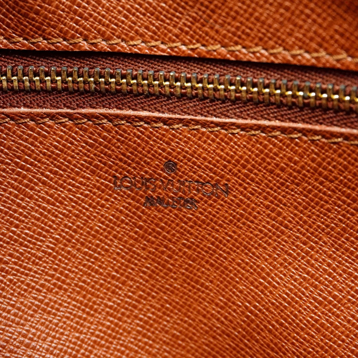 【6cc2924】ルイヴィトン クラッチバッグ モノグラム マルリードラゴンヌGM M51825 ブラウン【中古】メンズ