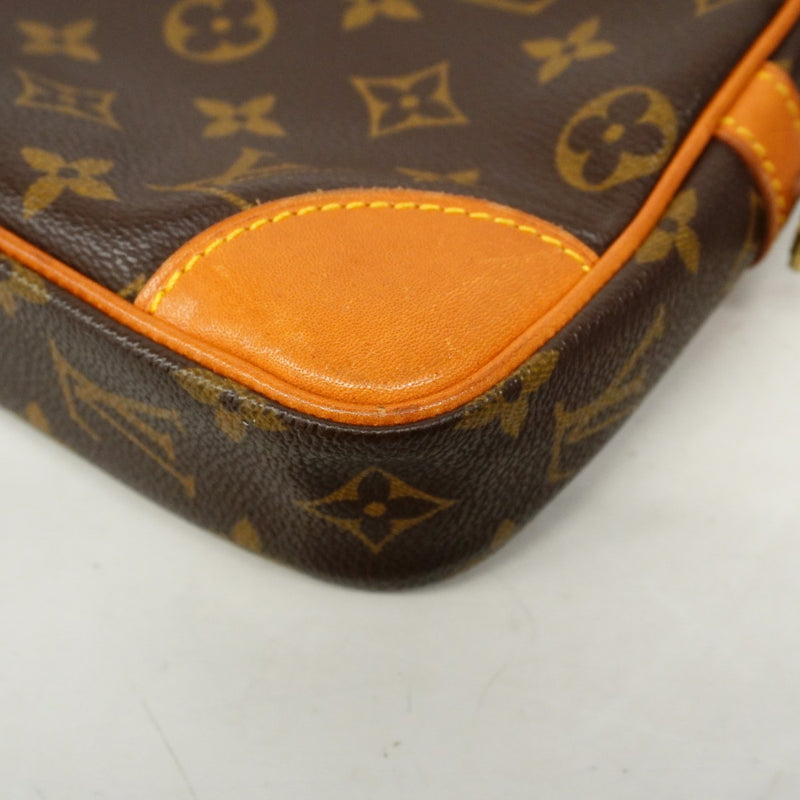 【6cc2924】ルイヴィトン クラッチバッグ モノグラム マルリードラゴンヌGM M51825 ブラウン【中古】メンズ