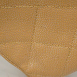 ★最終価格★SALE【6cc2957-k】シャネル ハンドバッグ マトラッセ キャビアスキン ピンクベージュ ゴールド金具【中古】レディース