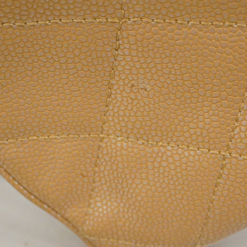 ★最終価格★SALE【6cc2957-k】シャネル ハンドバッグ マトラッセ キャビアスキン ピンクベージュ ゴールド金具【中古】レディース