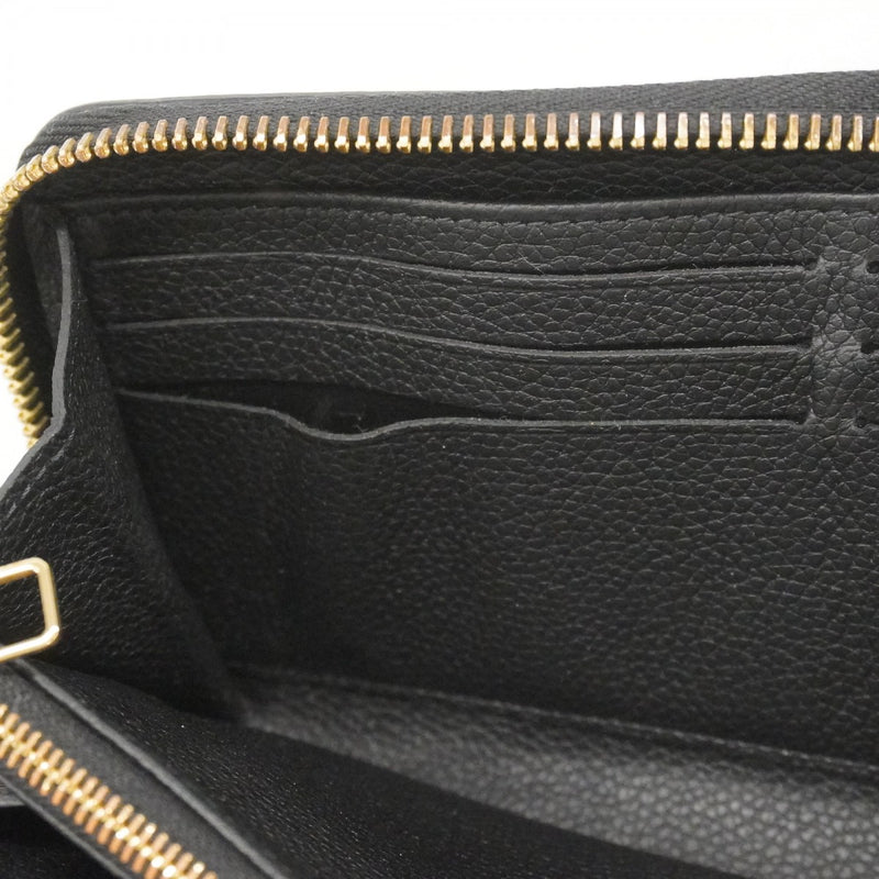 ★在庫処分★最終価格【6cc2973-k】ルイヴィトン 長財布 モノグラム・アンプラント バイカラー ジッピーウォレット M80481 ベージュ ノワール【中古】レディース