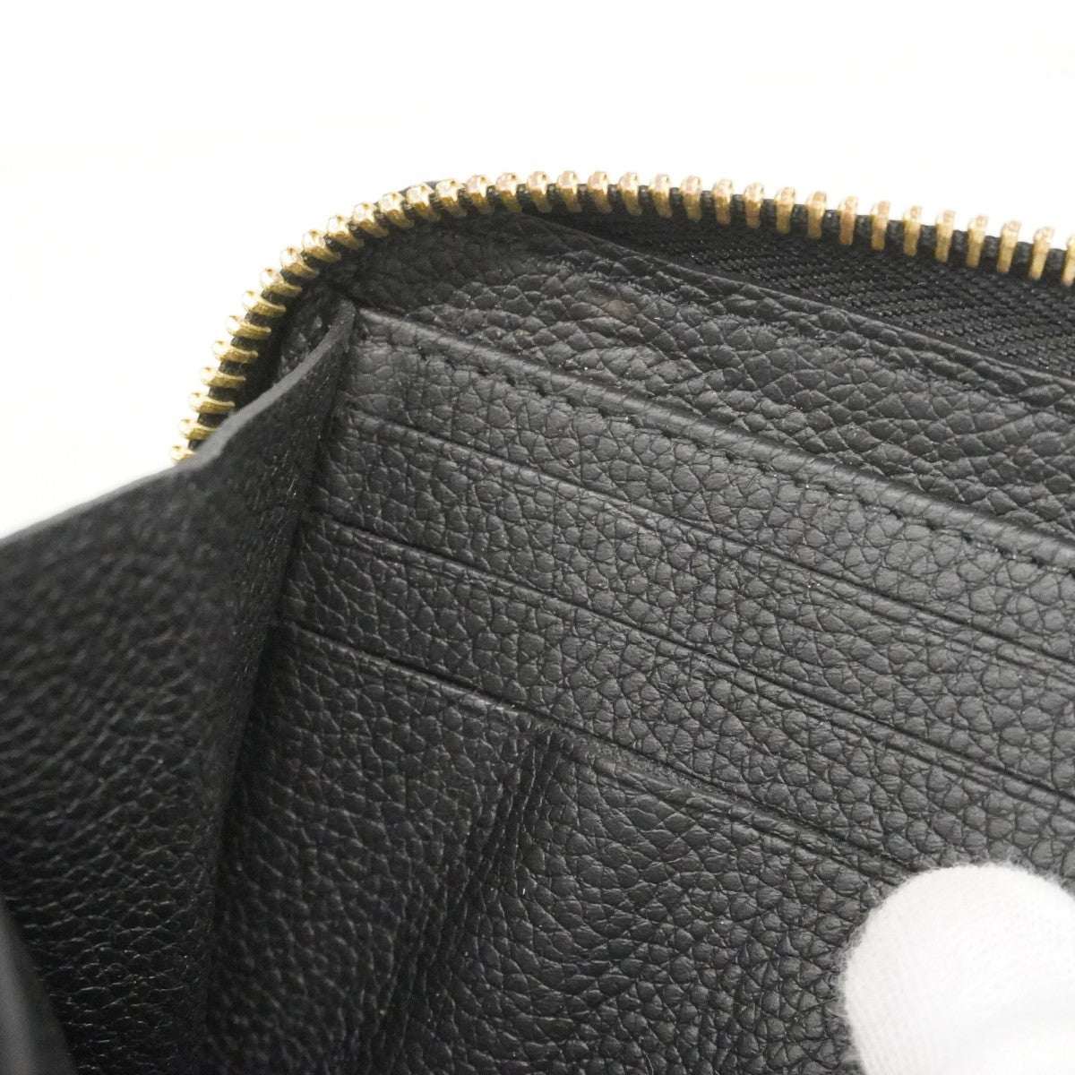 ★在庫処分★最終価格【6cc2973-k】ルイヴィトン 長財布 モノグラム・アンプラント バイカラー ジッピーウォレット M80481 ベージュ ノワール【中古】レディース