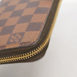 ★SALE【6cc3012】ルイヴィトン 長財布 ダミエ ジッピーウォレット N60015 エベヌ【中古】メンズ レディース ユニセックス