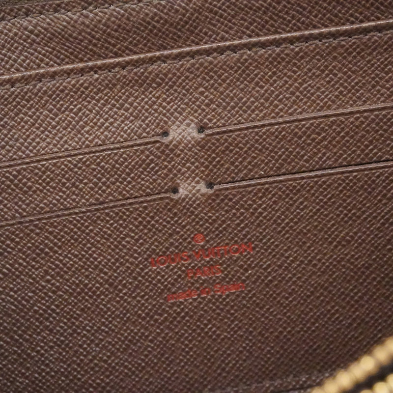 ★SALE【6cc3012】ルイヴィトン 長財布 ダミエ ジッピーウォレット N60015 エベヌ【中古】メンズ レディース ユニセックス