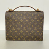 ★SALE【6cc3020】ルイヴィトン ハンドバッグ モノグラム モンソー28 M51185 ブラウン 2wayバッグ【中古】レディース
