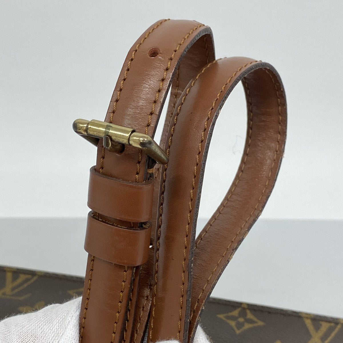 ★SALE【6cc3020】ルイヴィトン ハンドバッグ モノグラム モンソー28 M51185 ブラウン 2wayバッグ【中古】レディース