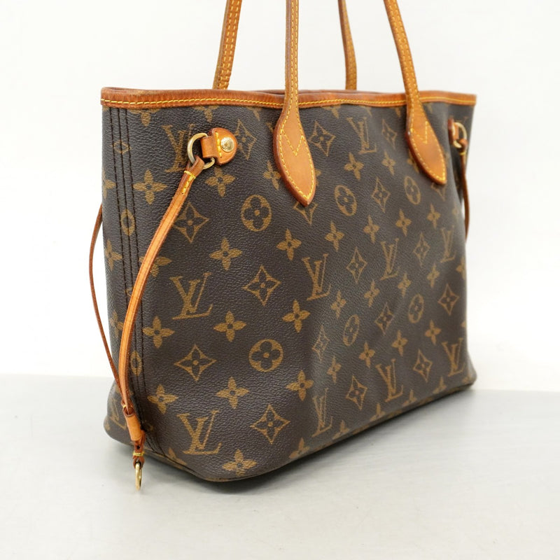 ★SALE【6cc3059】ルイヴィトン トートバッグ モノグラム ネヴァーフルPM M40155 ブラウン【中古】レディース