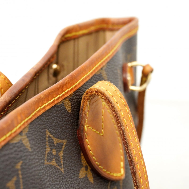★SALE【6cc3059】ルイヴィトン トートバッグ モノグラム ネヴァーフルPM M40155 ブラウン【中古】レディース