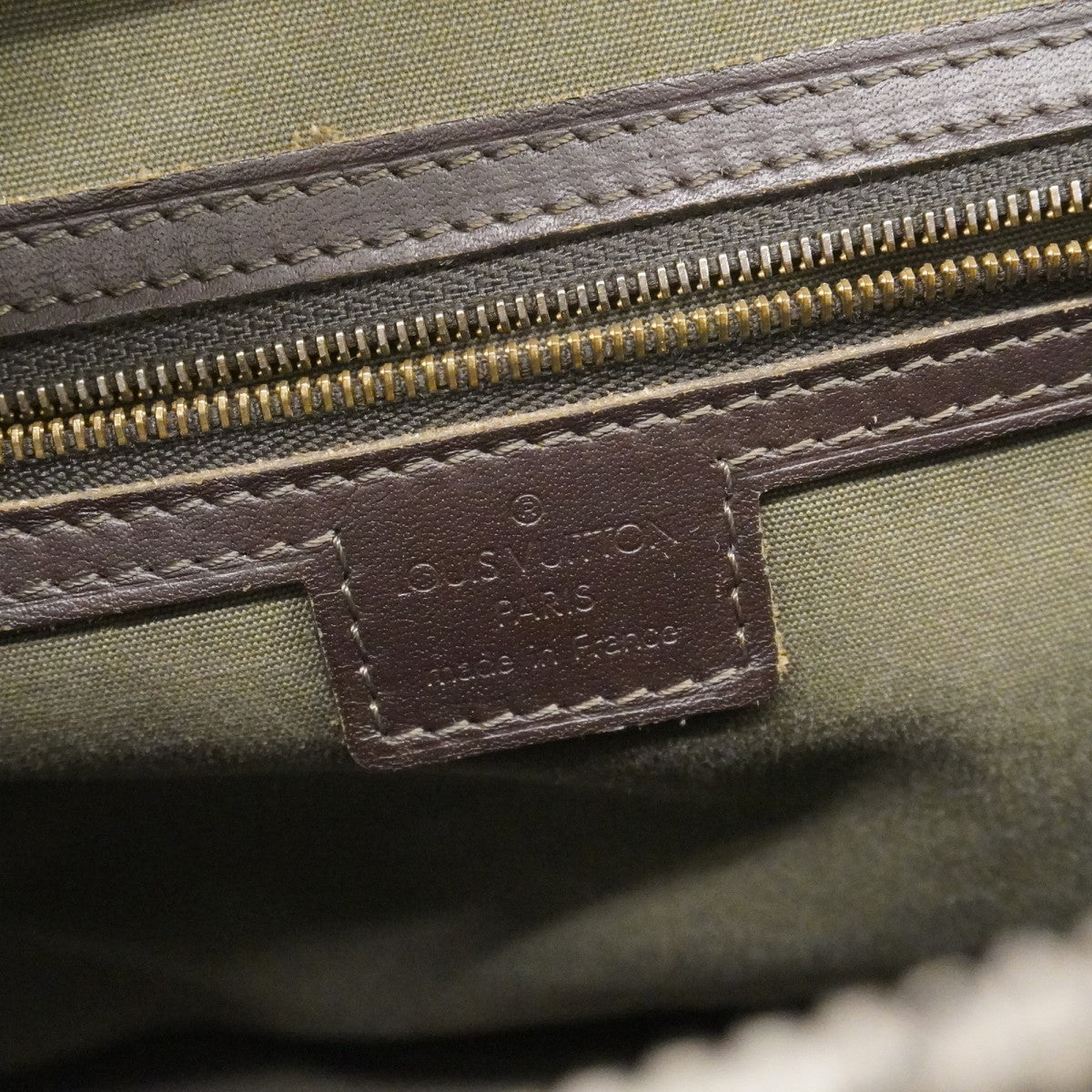 【6cc3093】ルイヴィトン ハンドバッグ モノグラム・ミニ ジョセフィーヌPM M92415 TSTカーキ【中古】レディース