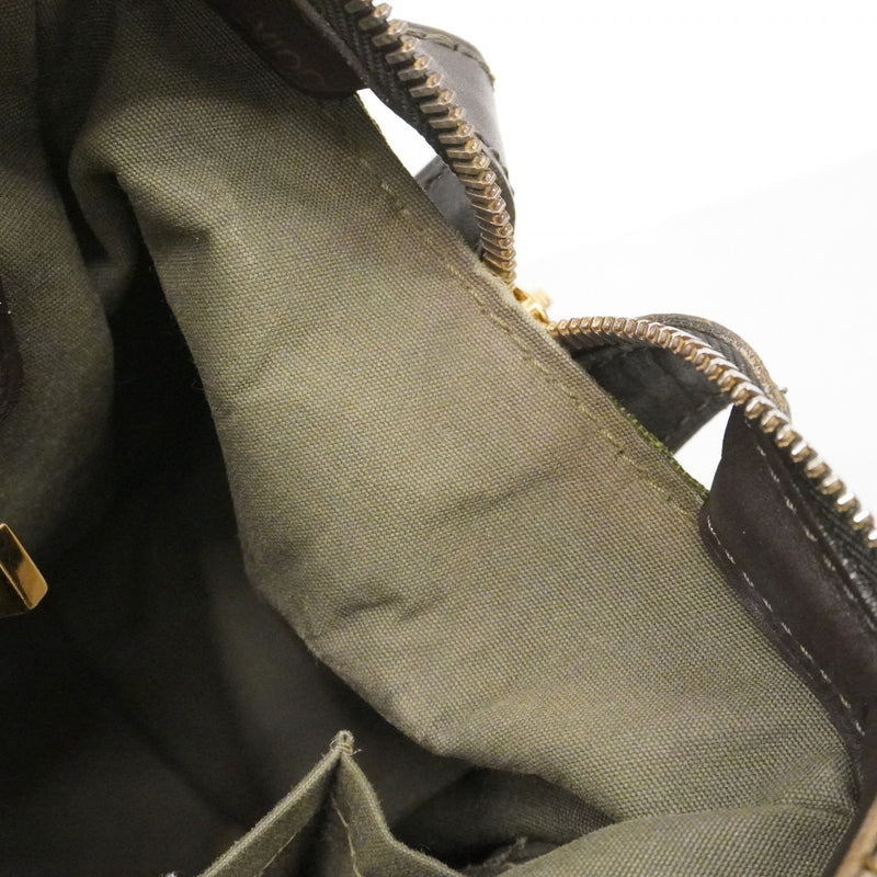 【6cc3093】ルイヴィトン ハンドバッグ モノグラム・ミニ ジョセフィーヌPM M92415 TSTカーキ【中古】レディース