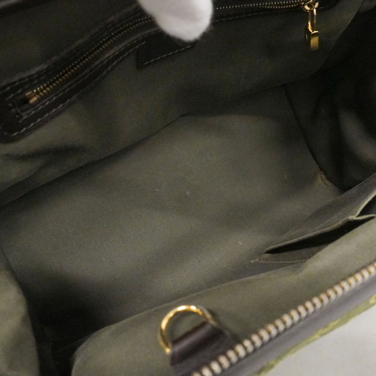 【6cc3093】ルイヴィトン ハンドバッグ モノグラム・ミニ ジョセフィーヌPM M92415 TSTカーキ【中古】レディース