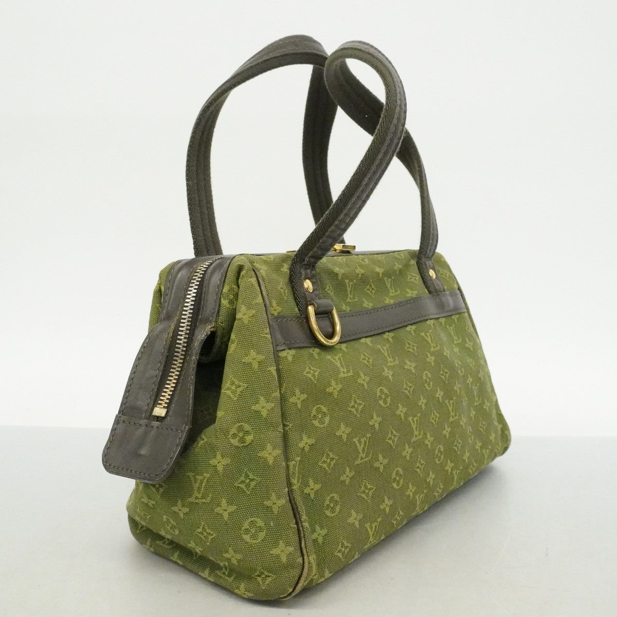 【6cc3093】ルイヴィトン ハンドバッグ モノグラム・ミニ ジョセフィーヌPM M92415 TSTカーキ【中古】レディース