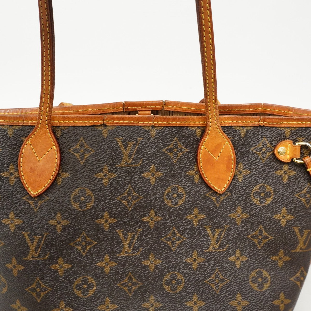 ★SALE【6cc3125】ルイヴィトン トートバッグ モノグラム ネヴァーフルPM M40155 ブラウン【中古】レディース