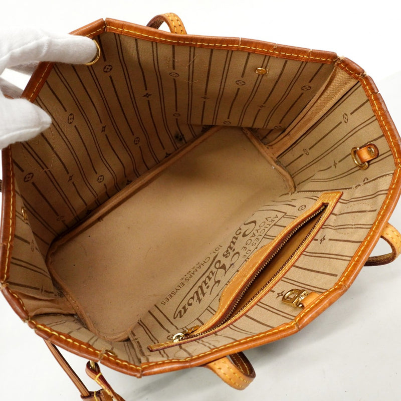 ★SALE【6cc3125】ルイヴィトン トートバッグ モノグラム ネヴァーフルPM M40155 ブラウン【中古】レディース