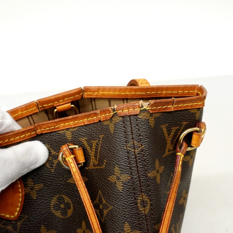 ★SALE【6cc3125】ルイヴィトン トートバッグ モノグラム ネヴァーフルPM M40155 ブラウン【中古】レディース