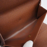 【6cc3148】ルイヴィトン 三つ折り長財布 モノグラム ポルトフォイユインターナショナル M61217 ブラウン【中古】メンズ レディース ユニセックス