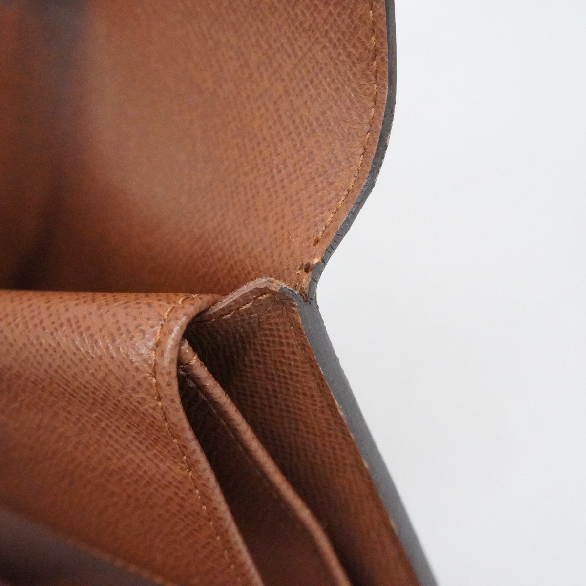 【6cc3148】ルイヴィトン 三つ折り長財布 モノグラム ポルトフォイユインターナショナル M61217 ブラウン【中古】メンズ レディース ユニセックス