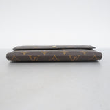 【6cc3148】ルイヴィトン 三つ折り長財布 モノグラム ポルトフォイユインターナショナル M61217 ブラウン【中古】メンズ レディース ユニセックス