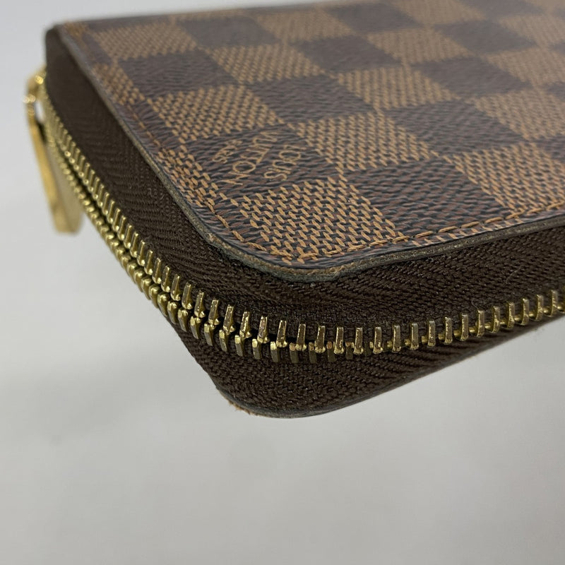 【6cc3166】ルイヴィトン 長財布 ダミエ ジッピーウォレット N60015 エベヌ【中古】メンズ レディース ユニセックス