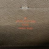 【6cc3166】ルイヴィトン 長財布 ダミエ ジッピーウォレット N60015 エベヌ【中古】メンズ レディース ユニセックス