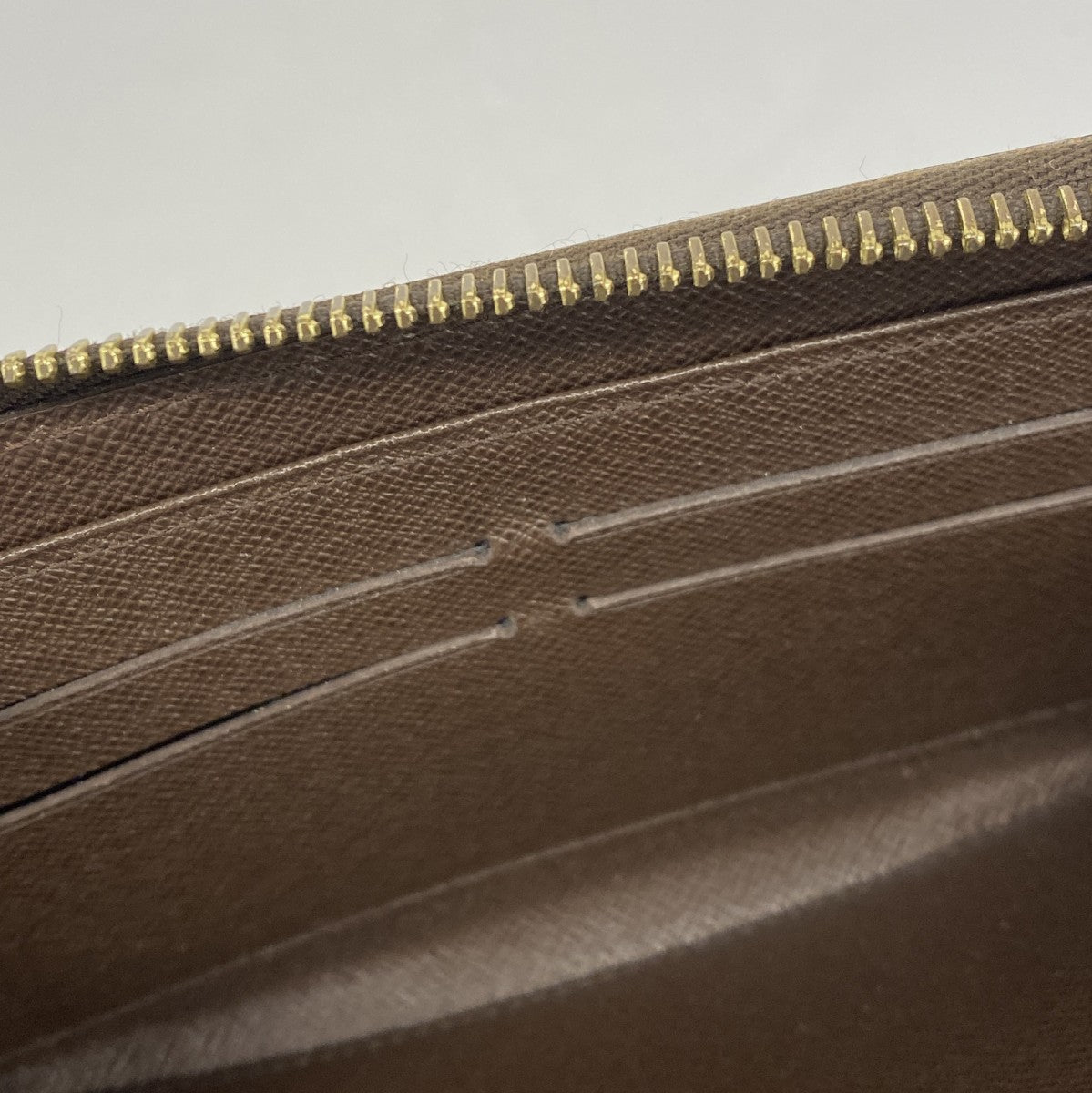 【6cc3166】ルイヴィトン 長財布 ダミエ ジッピーウォレット N60015 エベヌ【中古】メンズ レディース ユニセックス