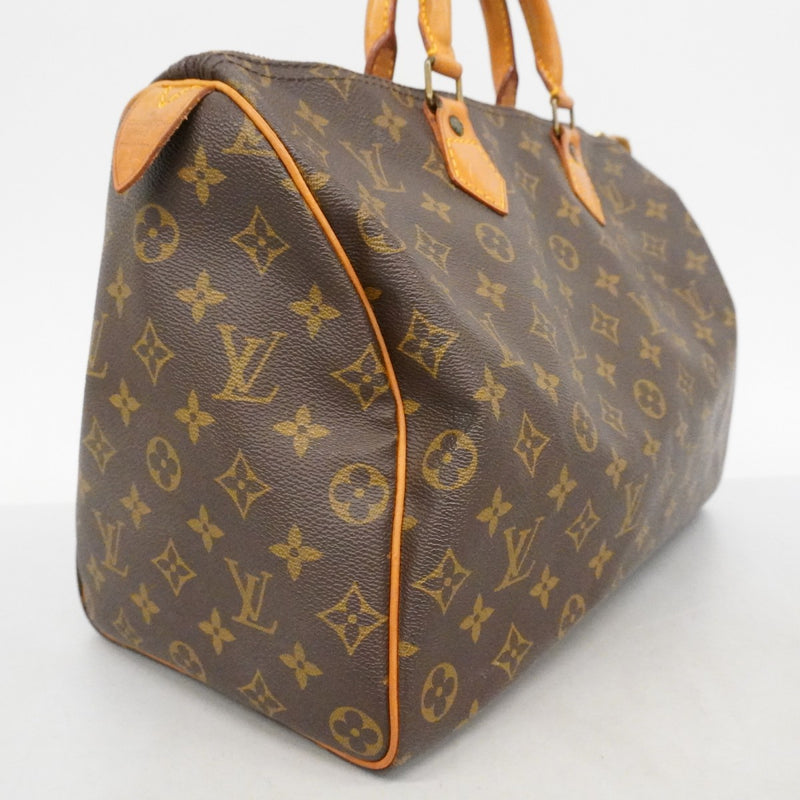 【6cc3172】ルイヴィトン ハンドバッグ モノグラム スピーディ35 M41107 ブラウン【中古】レディース
