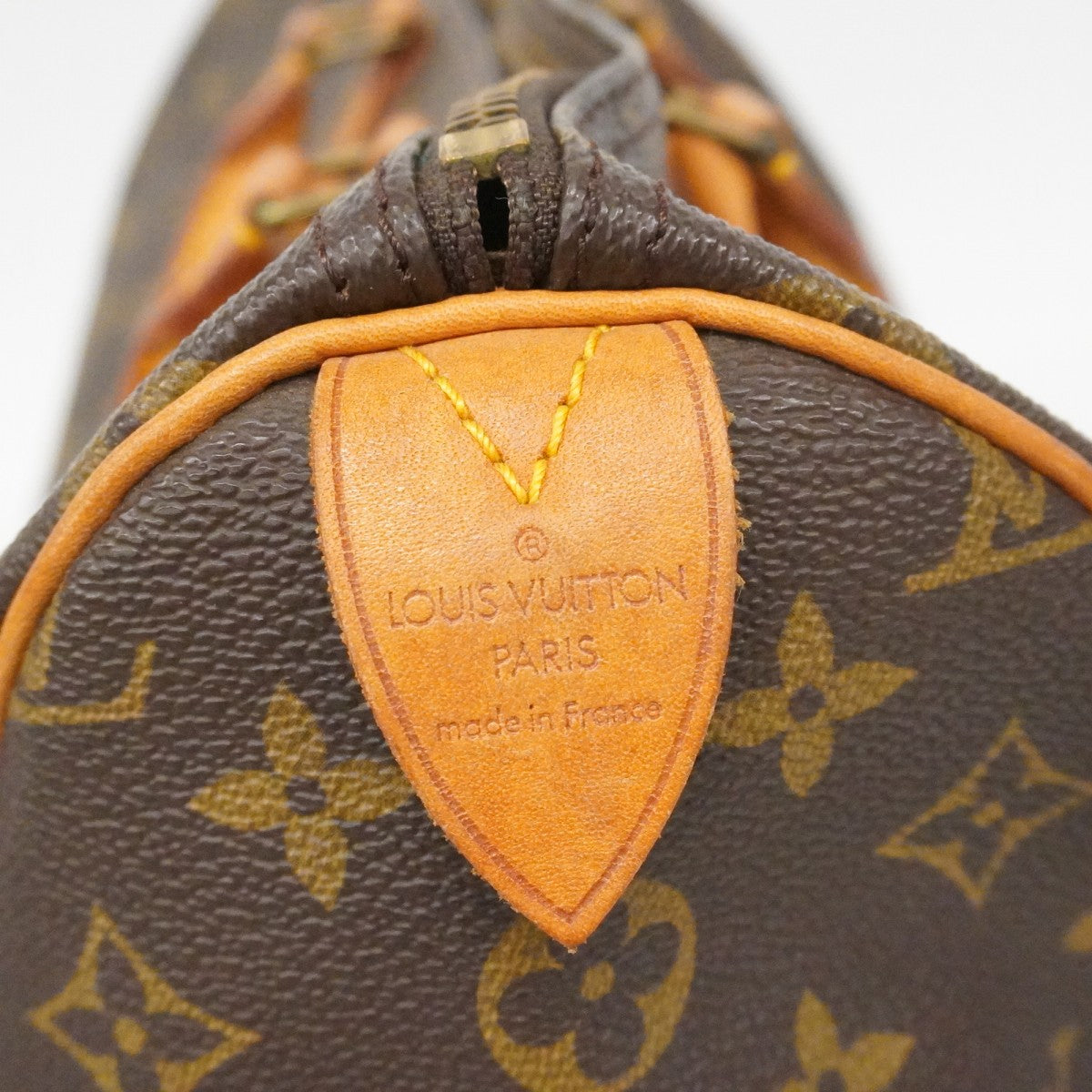 【6cc3172】ルイヴィトン ハンドバッグ モノグラム スピーディ35 M41107 ブラウン【中古】レディース