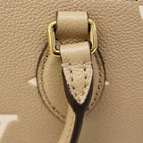 【6cc3186】ルイヴィトン ハンドバッグ モノグラム・アンプラント バイカラー オンザゴーPM M45779 トゥルトレール クレーム 2wayバッグ【中古】レディース