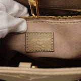 【6cc3186】ルイヴィトン ハンドバッグ モノグラム・アンプラント バイカラー オンザゴーPM M45779 トゥルトレール クレーム 2wayバッグ【中古】レディース