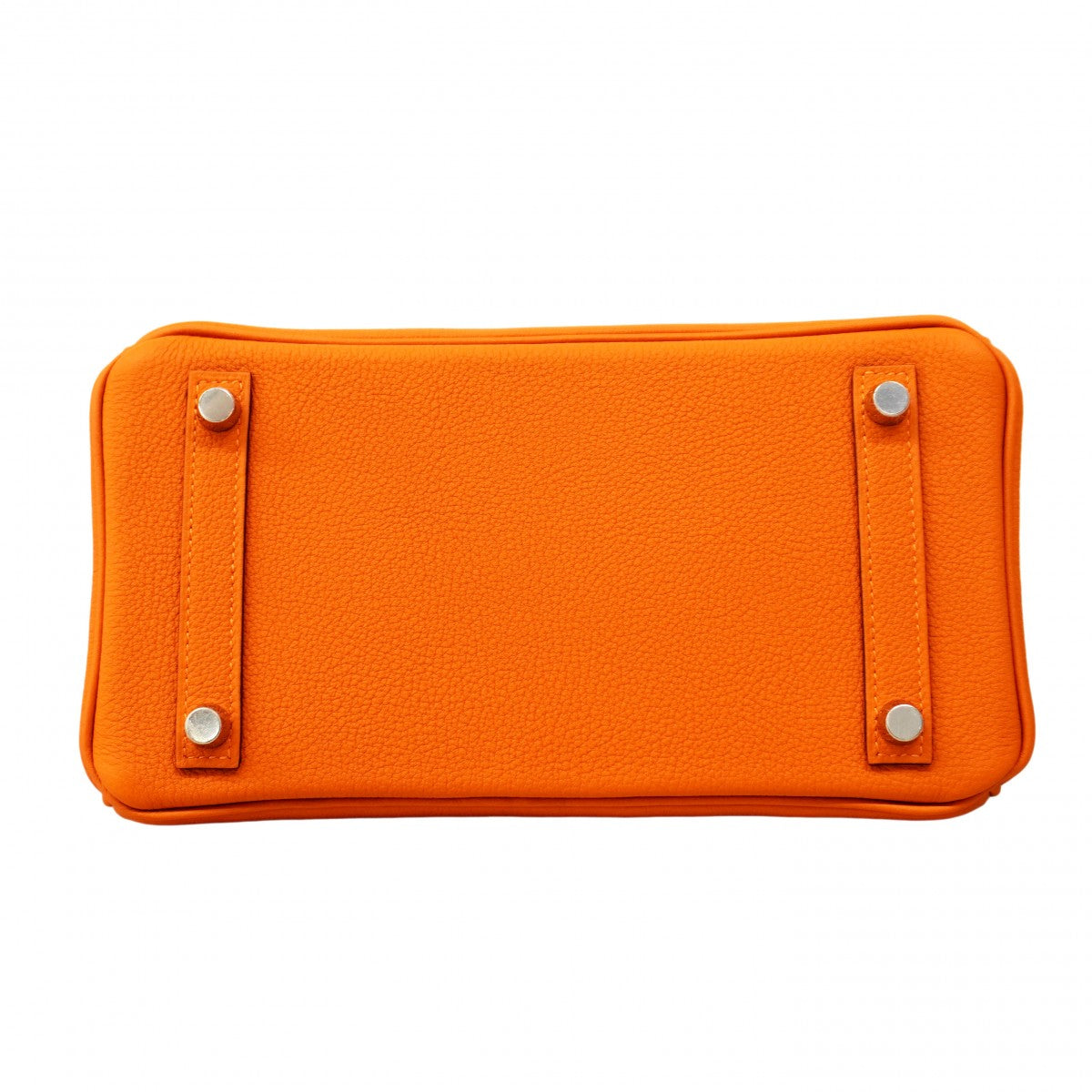 ★最終価格★SALE【6cc3208-g】エルメス ハンドバッグ バーキン25 トリヨンノビーヨ オレンジ シルバー金具 K刻印【中古】レディース