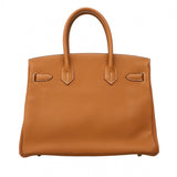 ★SALE【6cc3292-g】エルメス ハンドバッグ バーキン30 トリヨンノビーヨ ゴールド ゴールド金具 C刻印【中古】レディース