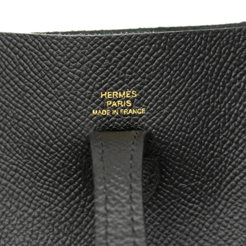 ★最終価格★SALE【6cc3296】エルメス ショルダーバッグ エヴリンTPM セリエ ヴォーエプソン ブラック ゴールド金具 K刻印【中古】レディース