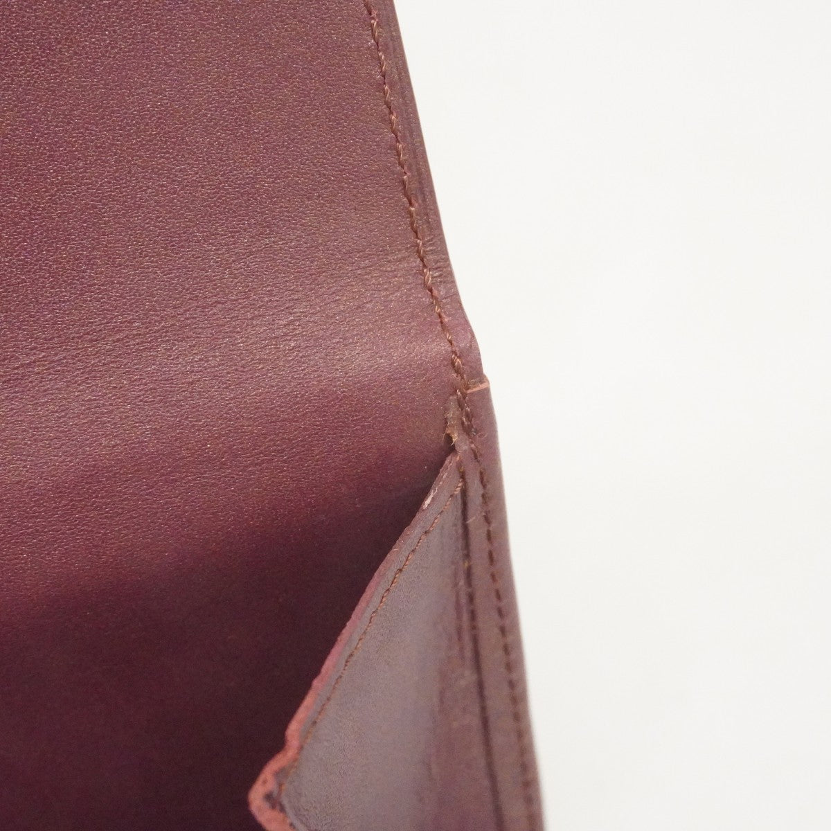 【6cc3319-k】ルイヴィトン 三つ折り財布 モノグラム・マット ポルトモネ ビエ カルトクレディ M65116 ヴィオレ【中古】レディース