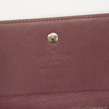 【6cc3319-k】ルイヴィトン 三つ折り財布 モノグラム・マット ポルトモネ ビエ カルトクレディ M65116 ヴィオレ【中古】レディース