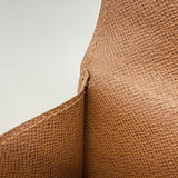 【6cc3379】ルイヴィトン 三つ折り長財布 モノグラム ポルトモネビエカルトクレディ M61652 ブラウン【中古】レディース