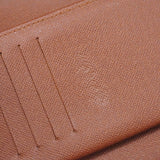 【6cc3397-k】ルイヴィトン 三つ折り財布 モノグラム ポルトフォイユアレクサンドラ M60047 ブラウン【中古】メンズ レディース ユニセックス