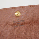 【6cc3397-k】ルイヴィトン 三つ折り財布 モノグラム ポルトフォイユアレクサンドラ M60047 ブラウン【中古】メンズ レディース ユニセックス